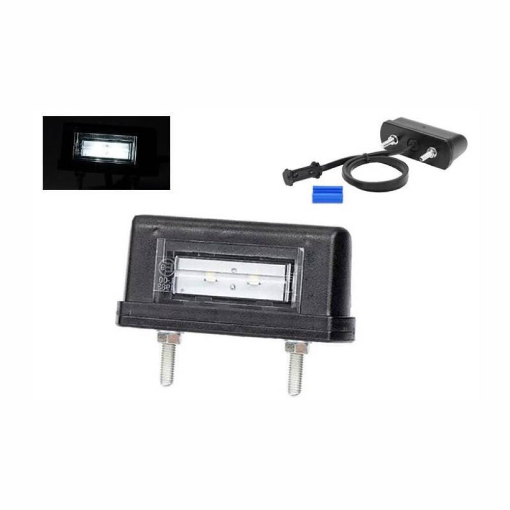 Lampa numar 83x40, LED, 12-24V, cu mufa, FT-016 LED QS075 M05 Fristom Lampa numar 83x40, LED, 12-24V, cu mufa, FT-016 LED QS075 M05 Fristom