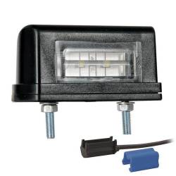 Lampa numar 83x40, LED, 12-24V, cu mufa, FT-016 LED QS075 M05 Fristom