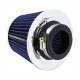 Filtru aer sport albastru-crom, cu capac si 4 adaptori, AFCRBLU SwissDrive Filtru aer sport albastru-crom, cu capac si 4 adaptori, AFCRBLU SwissDrive