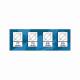 Filtru aer sport albastru-crom, cu capac si 4 adaptori, AFCRBLU SwissDrive Filtru aer sport albastru-crom, cu capac si 4 adaptori, AFCRBLU SwissDrive