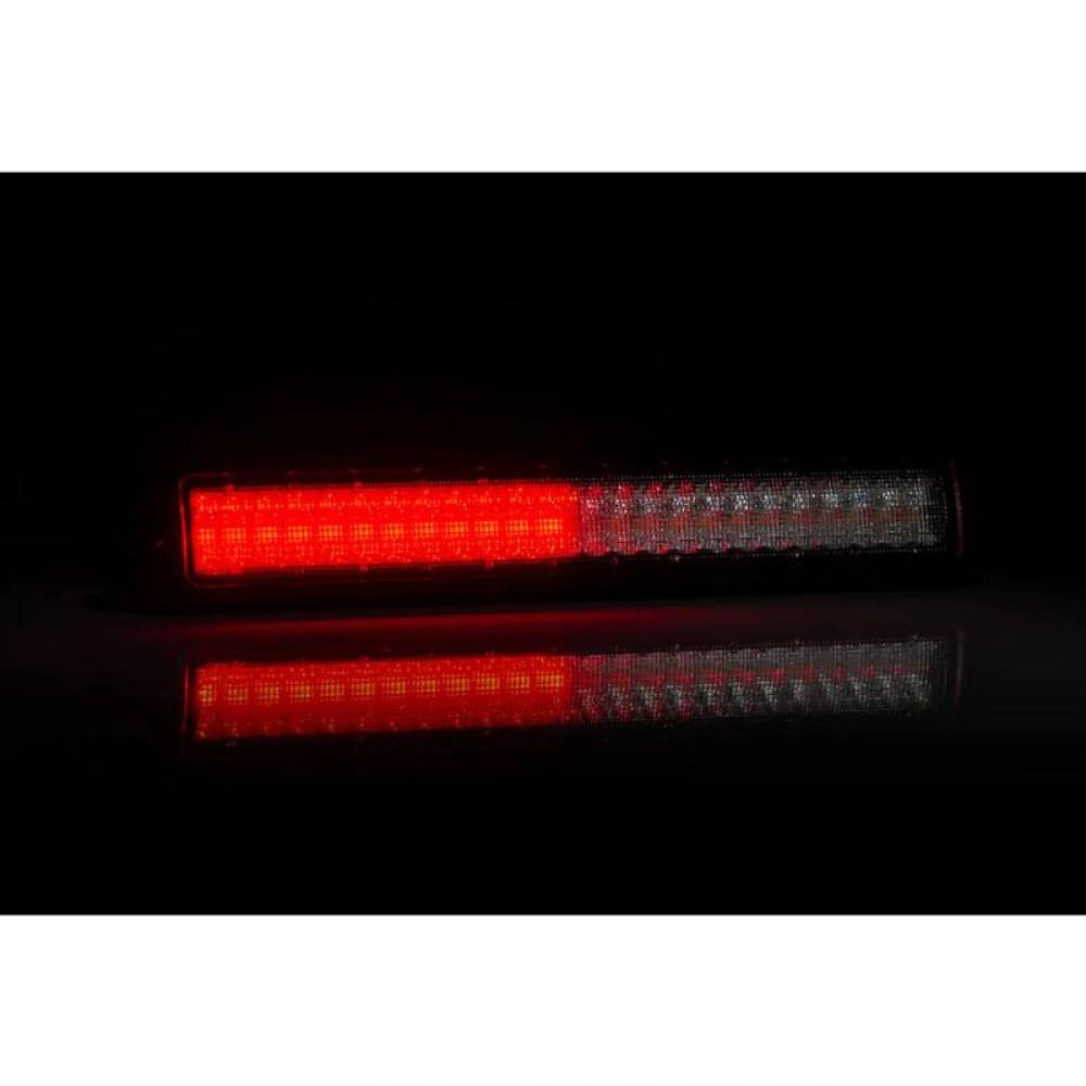 Lampa spate 255x36, 3 functii, 12-24V, slim, cu LED, FT-340 Fristom Lampa spate 255x36, 3 functii, 12-24V, slim, cu LED, FT-340 Fristom