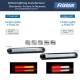 Lampa spate 255x36, 3 functii, 12-24V, slim, cu LED, FT-340 Fristom Lampa spate 255x36, 3 functii, 12-24V, slim, cu LED, FT-340 Fristom