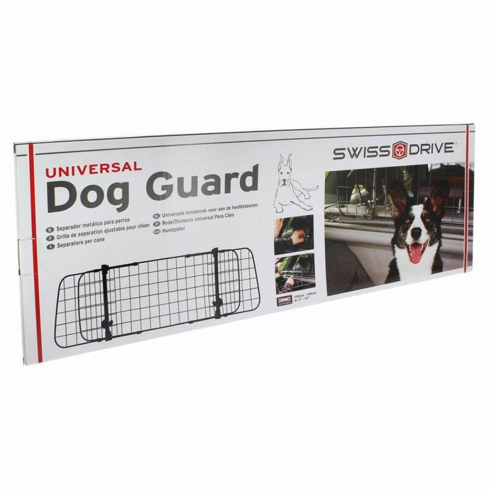 Grilaj separator portbagaj, prindere pe tetiera, pentru caini, Dog Guard, DOG20RN SwissDrive