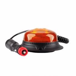 Girofar 12-24V h64, 18 LED-uri, 15W, cu magnet sau 3 suruburi 02925 Amio