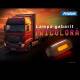 Lampa gabarit 110x46 LED, cu protectie, 3 functii, alb-galben-rosu, FT-039 Fristom Lampa gabarit 110x46 LED, cu protectie, 3 functii, alb-galben-rosu, FT-039 Fristom