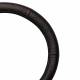 Husa volan 35-36cm, piele naturala, neagra, Genuine Leather, 2505047 Car+