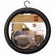 Husa volan 35-36cm, piele naturala, neagra, Genuine Leather, 2505047 Car+