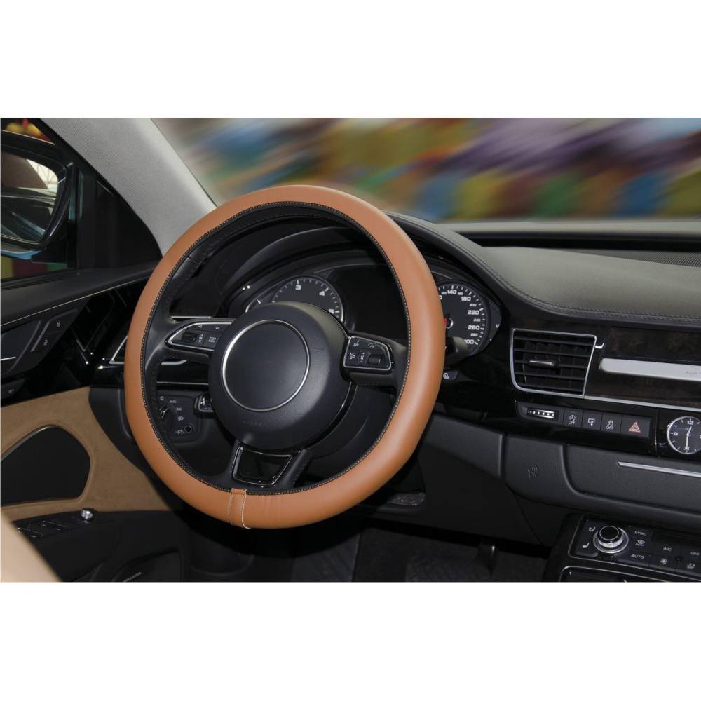 Husa volan 39-40cm, L, piele ecologica Comfort Grip, 2506320 Car+