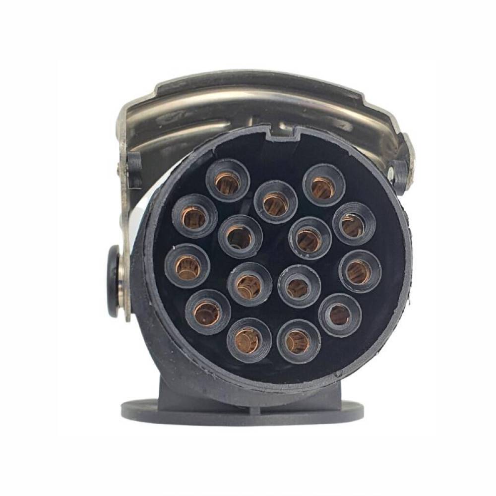 Fisa cu 15 pini, 24V, plastic ABS, mama, W-15 TruckLed