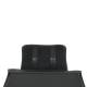 Husa scaun imitatie piele, neagra cu cusatura alba, cu buzunare fata-spate, Premium Prestige, SCA010W SwissDrive