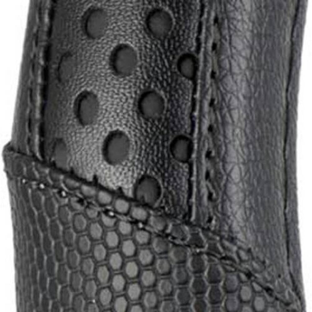 Husa volan 37-39cm, imitatie piele neagra cu buline, Luxury 42927 Carco