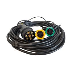 Instalatie electrica cablaj remorca 12V, cu fisa 7 pini si 2 mufe baioneta 5 pini, 2 x 5.5m cu 2 x 0.1m, IIIA-055-001 Fristom Instalatie electrica cablaj remorca 12V, cu fisa 7 pini si 2 mufe baioneta 5 pini, 2 x 5.5m cu 2 x 0.1m, IIIA-055-001 Fristom