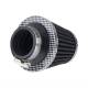 Filtru aer sport mic h7.5cm, interior fi34mm, exterior fi42mm, moto, ATV, scuter, negru carbon, 83154 Carmotion 