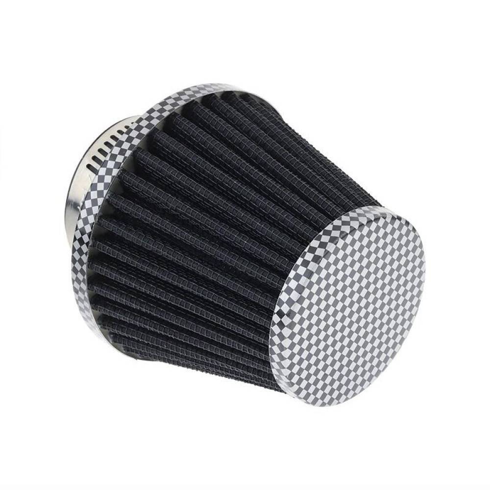 Filtru aer sport mic h7.5cm, interior fi34mm, exterior fi42mm, moto, ATV, scuter, negru carbon, 83154 Carmotion 