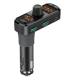 Transmitator FM, MP3 3×USB, QC3.0, PD, MicroSD 12-24V, 04653 Amio