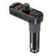 Transmitator FM, MP3 3×USB, QC3.0, PD, MicroSD 12-24V, 04653 Amio