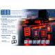 Lampa stop 127x151, 3 functii, LED, 12/24V, incastrabila, fara rama, FT-323 LED Fristom