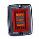Lampa stop 127x151, 3 functii, LED, 12/24V, incastrabila, fara rama, FT-323 LED Fristom