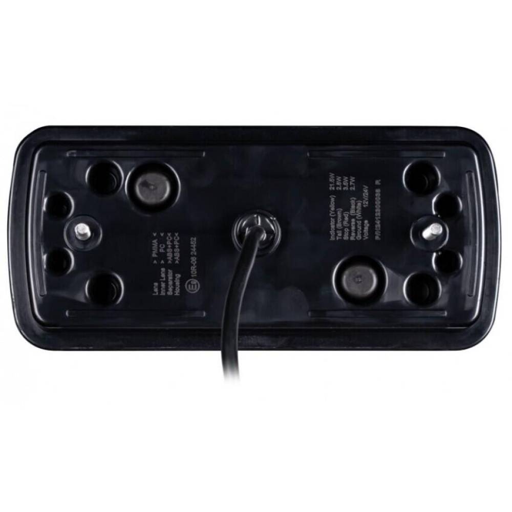 Lampa spate 220x100 6 functii, LED neon, cu mers inapoi, numar, catadioptru si modul antieroare, 10-30V, cu cablu, X-SPIDER L2427, TruckLed  