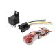 Set 2 becuri, semnalizator+DRL 12-24V PY21W cu adaptor Bau 15s, Galben si Alb CANBUS AMIO 05005
